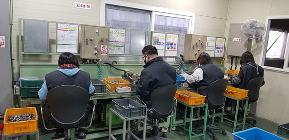 2022년 보건복지부 장애인복지시설 평가 A등급을 받은 다온보호작업장. ⓒ 김천시