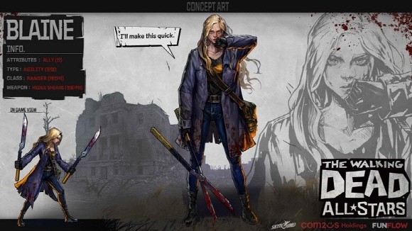 컴투스홀딩스는 7일 수집형 RPG '워킹데드: 올스타즈'의 글로벌 업데이트를 진행한다. ⓒ 컴투스홀딩스