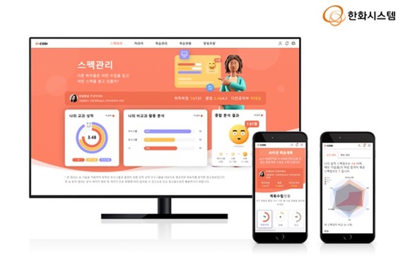 한화시스템이 AI기반 교육 솔루션에 대해 BM 특허를 획득했다. ⓒ 한화시스템