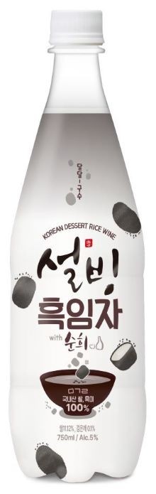 설빙 흑임자순희 막걸리. ⓒ 보해양조