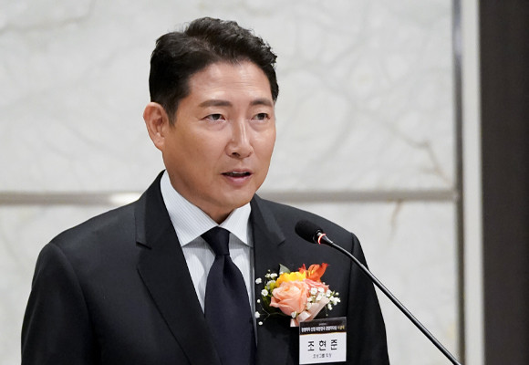 조현준 회장이 2023년 대한민국 경영자대상을 수상했다. ⓒ 효성