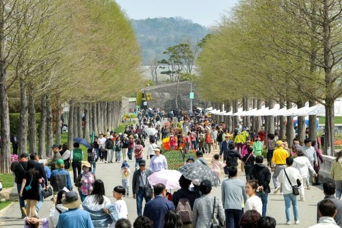 순천만국제정원박람회 첫날 전국에서 많은 인파가 몰렸다 ⓒ 순천시