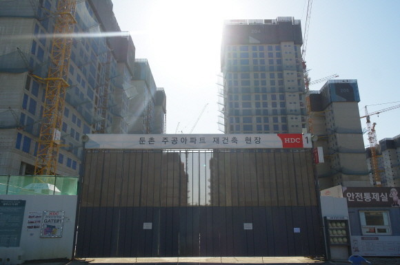 올림픽파크 포레온(둔촌주공 재건축) 전경. ⓒ 프라임경제