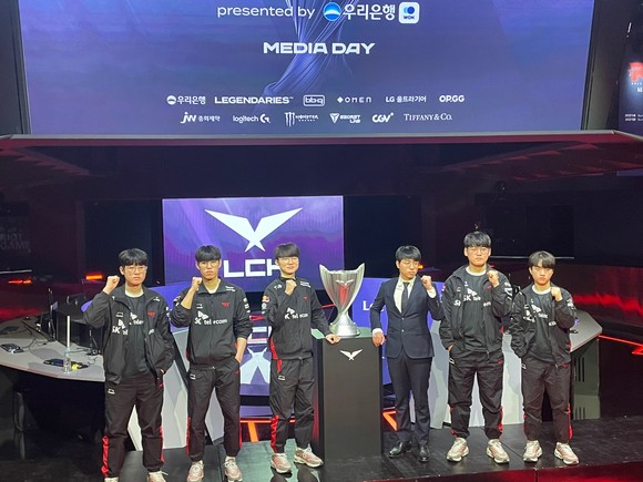 LCK 사상 처음 4연속 결승 진출에 성공한 T1이 열한번째 우승을 노리고 있다. =김소미 기자