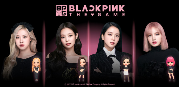 블랙핑크가 모바일게임 '블랙핑크 더 게임'을 성공적으로 공개하며 글로벌 게임 시장에서도 큰 영향력을 입증했다. ⓒ 테이크원컴퍼니