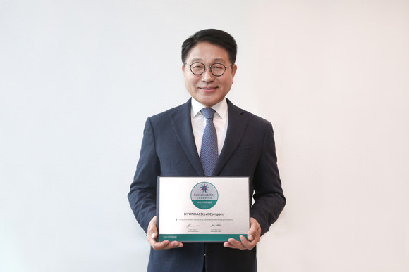 현대제철이 세계철강협회 지속가능성 챔피언에 선정됐다. 사진은 안동일 현대제철 사장. ⓒ 현대제철