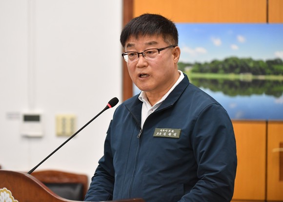 김형석 의원이 한의학 육성을 위한 조례안을 발의하고 있다. ⓒ 프라임경제