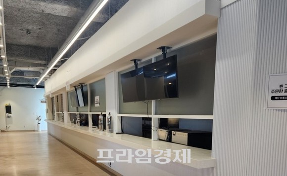 남서울대 내 현재 비어 있는 푸드코트 모습. ⓒ 프라임경제