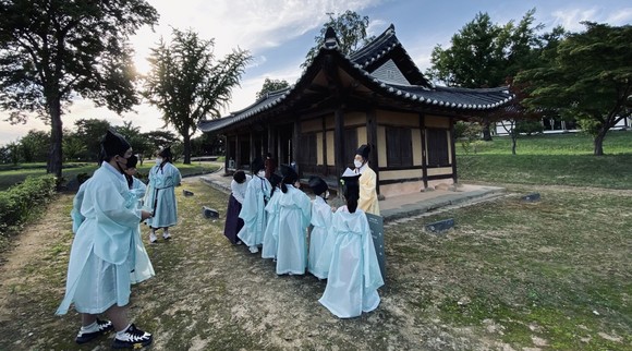 2022년 지역문화재 활용사업 운영 모습(생생문화재_부여동헌). ⓒ 부여군