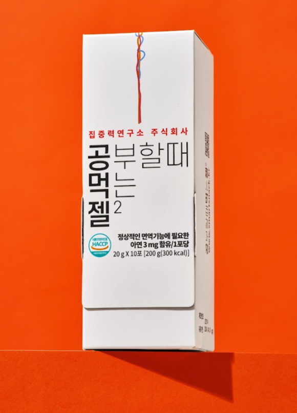 모노랩스의 스마트 스낵 '공부할때먹는젤2. ⓒ 모노랩스
