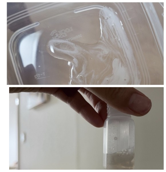 분리 현상이 생긴 대원제약 콜대원. © 온라인 커뮤니티 캡처