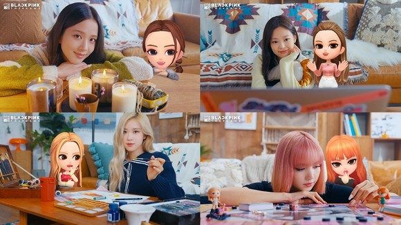 블랙핑크 더 게임 아트워크. ⓒ 테이크원컴퍼니