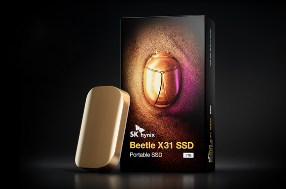 외장형 SSD '비틀 X31'. ⓒ SK하이닉스