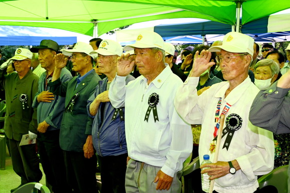 제68주년 현충일 추념식. ⓒ 김천시