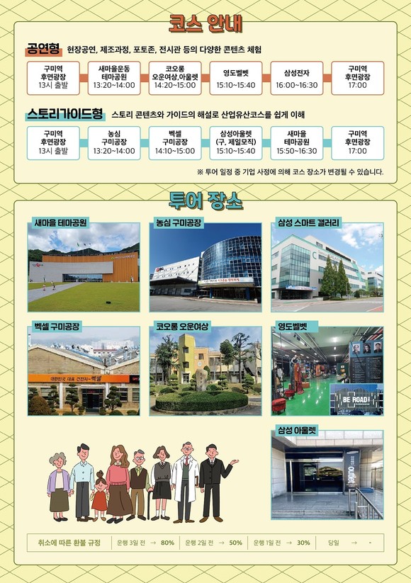 구미시 산업투어 리플릿 ⓒ 프라임경제