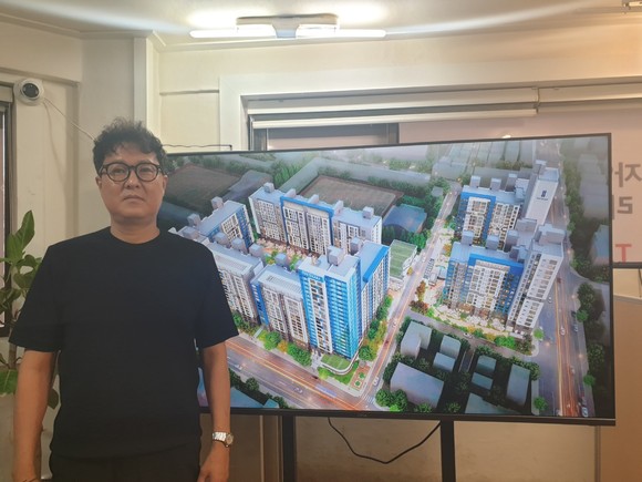 서정태 서울시 리모델링 주택조합 협의회 회장(자양우성1차 리모델링 조합장). = 선우영 기자