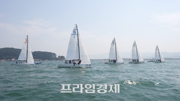 지난해 아시안컵 보령국제요트대회 장면. ⓒ 프라임경제