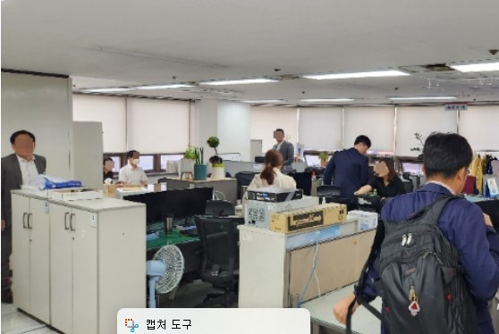 대구경찰청이 대구시청에 대해 압수수색을 벌이고 있다. ⓒ 프라임경제