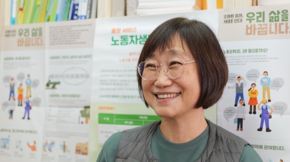 최영미 한국가사노동자협회 이사. ⓒ 한국가사노동자협회