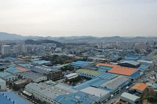 용도변경 승인으로 특혜의혹 논란 대상된 광산구 소촌농공단지 전경. Ⓒ 프라임경제