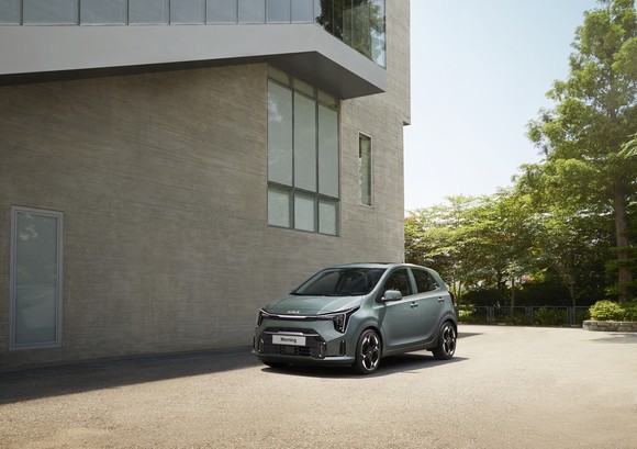 모닝의 상품성 개선 모델 더 뉴 모닝. ⓒ 기아