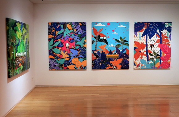 한독의 비영리공익법인 한독제석재단이 7월19일부터 10월27일까지 권기수 작가와 생명갤러리기획전 '영원너머'를 개최한다. © 한독