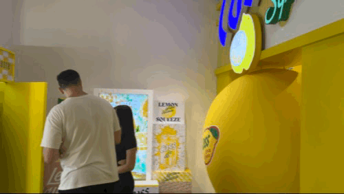 오비맥주가 카스쿨 페스티벌을 열며 최근 새롭게 선보인 팝업스토어는 '레몬스퀴즈'다. = 김수현 기자
