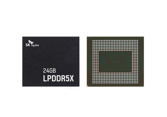 24GB LPDDR5X D램. ⓒ SK하이닉스
