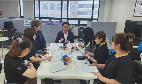 박상구 상임대표(중앙)가 10일 강서혁신포럼에 참석해 발언을 하고 있다. ⓒ 강서혁신포럼