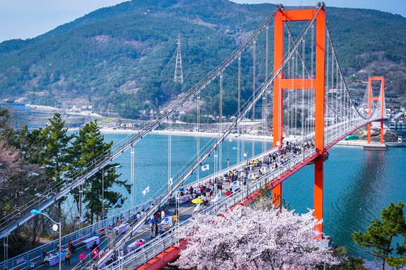 남해대교 교통통제 10월 연기. ⓒ 프라임경제