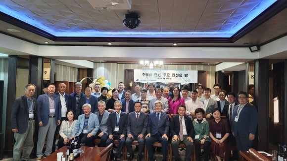 대암 이태준선생 기념사업회가 광복절 맞아 몽골을 방문하고 있다. ⓒ 함안군