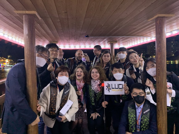 LUCI가 진주시를 방문하고 있다. ⓒ 진주시