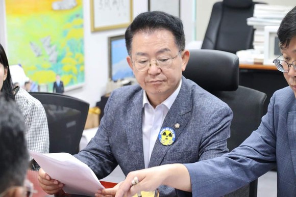 이용빈 국회의원이 6일 광주송정역 증축사업 추진현황을 점검했다. ⓒ 프라임경제