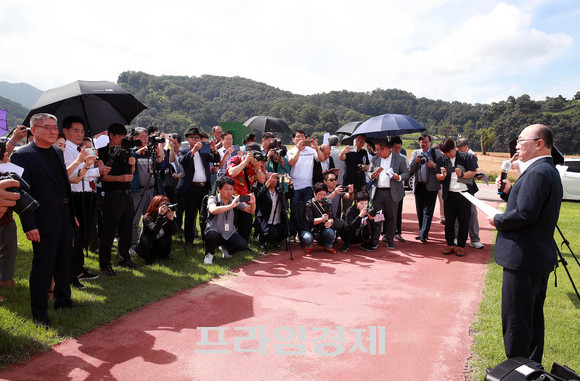 김기영 충남도 행정부지사가 성공 개최를 위한 발품행정을 이어가고 있어 눈길을 끌고 있다. ⓒ 프라임경제