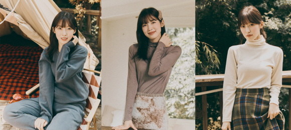 BYC는 다양한 신규 소재를 활용한 기능성 발열웨어 '23년형 보디히트'를 출시한다. © BYC