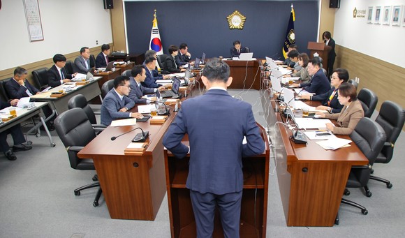 10월 중 의원출무일 개최 모습. ⓒ 의회사무국