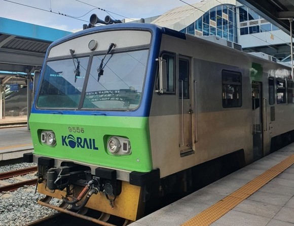 광주역-송정역 셔틀열차. ⓒ 광주송정역여행센터 홈페이지 켑쳐
