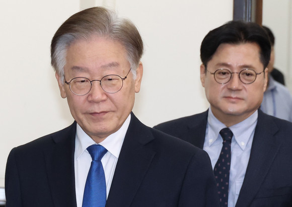윤석열 대통령과 이재명 더불어민주당 대표간 만남이 오는 31일 이뤄진다. ⓒ 연합뉴스