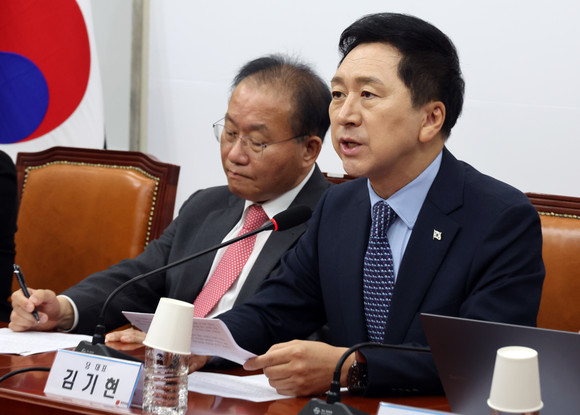 김기현 국민의힘 대표가 내놓은 '메가시티 서울' 구상안이 정치권을 강타하고 있다. ⓒ 연합뉴스