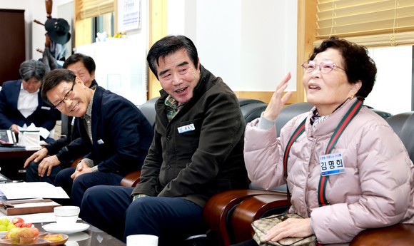 오천면 '시민 온심통(溫心通)' 행사 모습. ⓒ 보령시