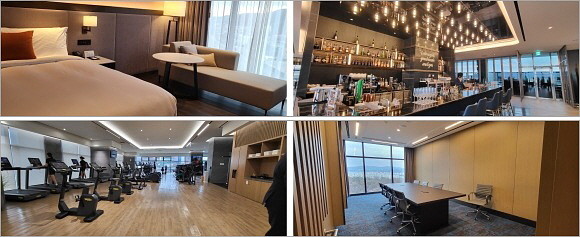 경기도 성남시 분당과 판교를 잇는 길목에 위치한 더블트리 바이 힐튼 서울 판교는 경기 남부 최초 5성급 호텔로 지하 4층부터 지상 21층까지 432개의 호텔 객실과 170개의 레지던스를 포함한 총 602개의 객실로 구성돼 있다. = 추민선 기자