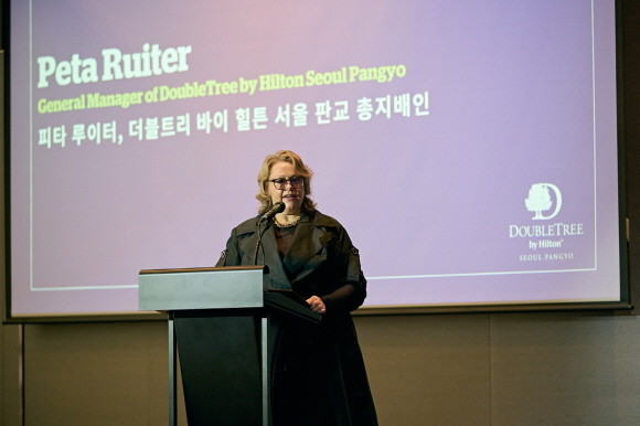 피타 루이터 더블트리 바이 힐튼 서울 판교 총지배인. © 더블트리 바이 힐튼 판교 서울
