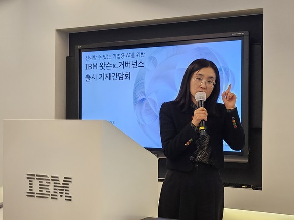 이지은 한국IBM 최고기술책임자(CTO) 전무. = 박지혜 기자