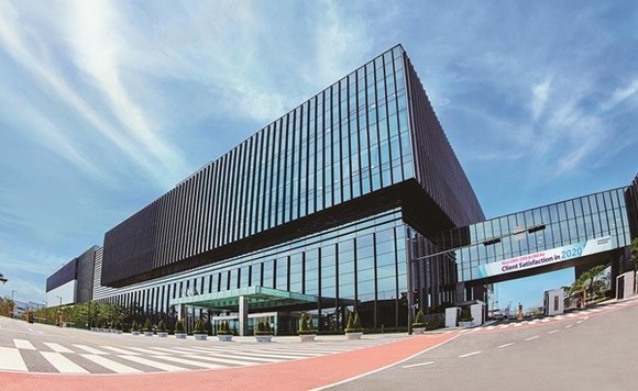 삼성바이오로직스 송도 사옥. ⓒ 삼성바이오로직스