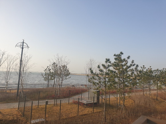 더샵송도마리나베이는 압도적인 오션뷰를 자랑한다. = 선우영 기자