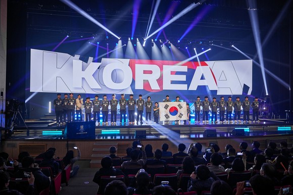 한중일 이스포츠 대회 개막식. ⓒ 한국이스포츠협회