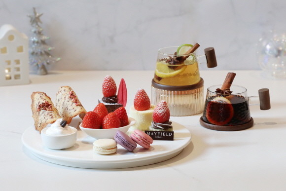 메이필드호텔 서울에서 겨울 시즌 스페셜 메뉴를 선보였다. © 메이필드호텔