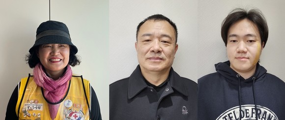 (왼쪽부터) 박원숙·이상현·이수연씨. ⓒ LG
