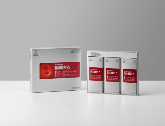 KGC인삼공사가 식후 혈당상승 억제에 도움을 줄 수 있는 '정관장 당앤밸런스'를 리뉴얼 출시했다. © KGC인삼공사