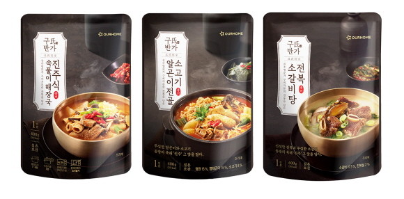 아워홈의 프리미엄 브랜드 '구氏(씨)반가' 제품 등 국·탕·찌개 간편식이 이마트 40개점에 입점한다. © 아워홈